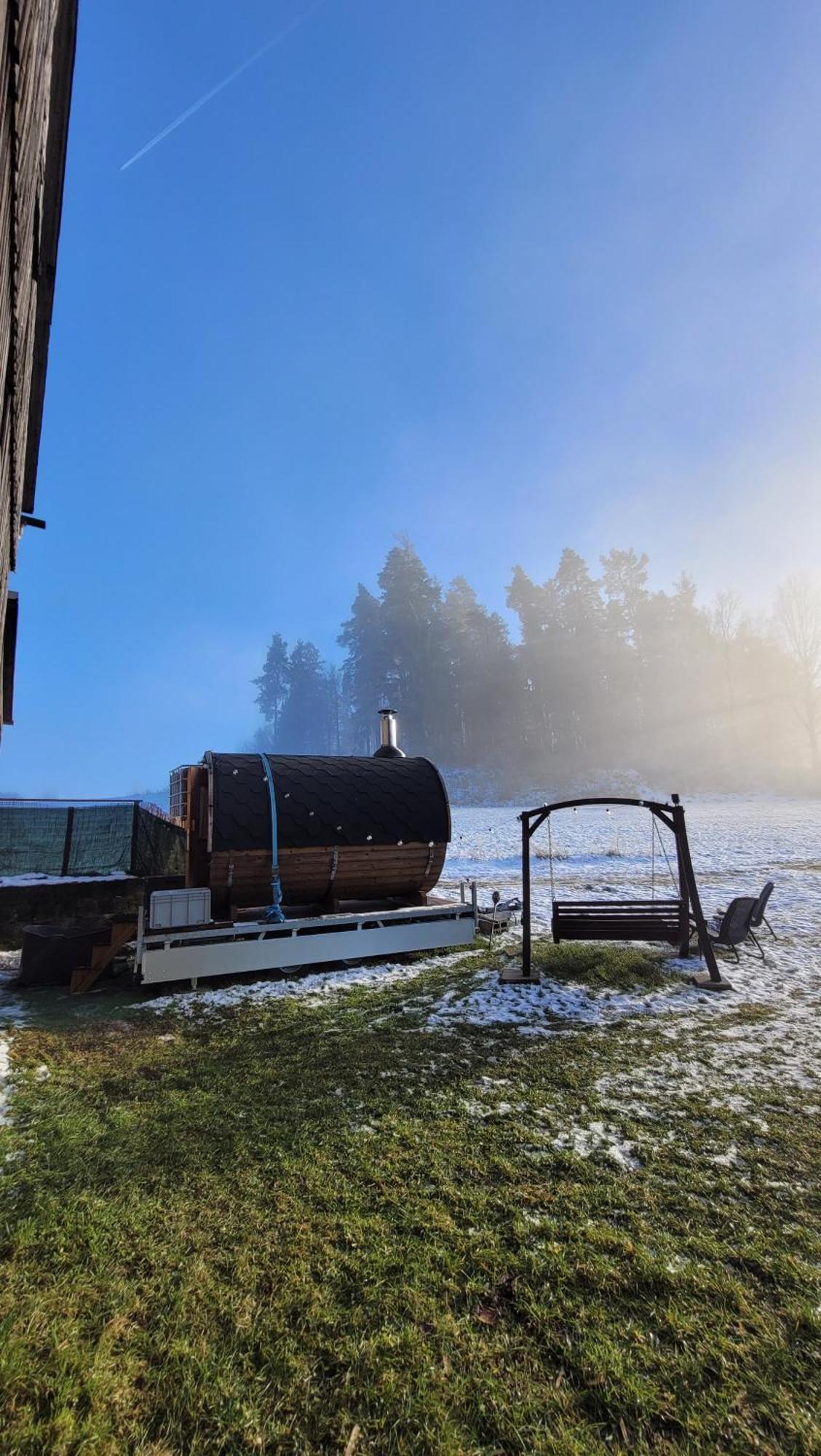 Romantischer Pod - Gegen Aufpreis Mit Hot Tub - Whirlpool & Sauna Hohenberg an der Eger المظهر الخارجي الصورة